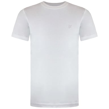 Lyle & Scott Tonal Eagle Heren Wit T-Shirt