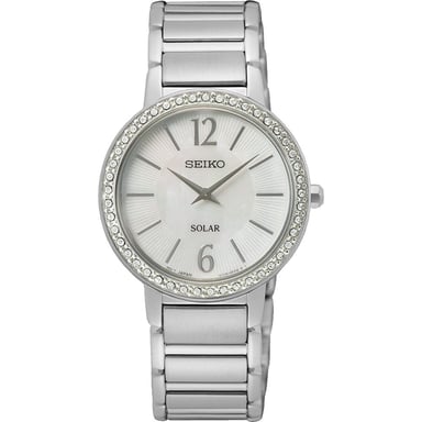 Seiko  Dames Horloge Zilverkleurig SUP467P1