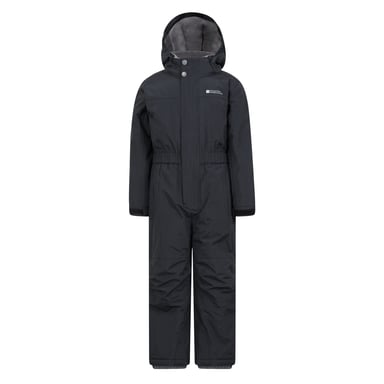 Mountain Warehouse Childrens/Kids Cloud All In One Waterproof Snowsuit (Black)