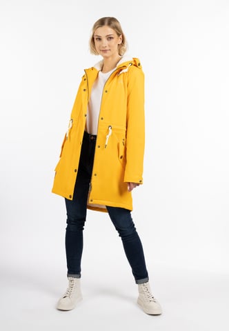 ICEBOUND Rain coat with teddy lining women sunny yellow