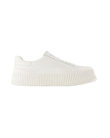 Sneakers - Jil Sander - Leather - White