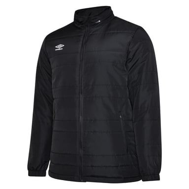 Umbro Mens Club Essential Bench Jacket (Black)