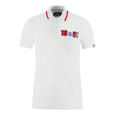 Aquascutum London 1851 Vit pikétröja