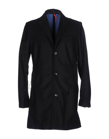 COATS & JACKETS Rrd Dark blue Man Acrilyc