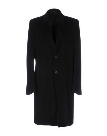 Jil Sander Black Wool Overcoat