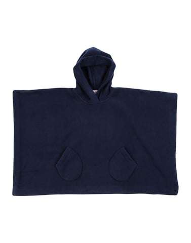 COATS & JACKETS Il Gufo Dark blue Girl Polyester