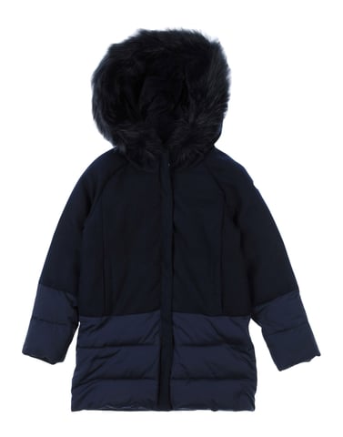 COATS & JACKETS Armani Junior Dark blue Girl Polyester