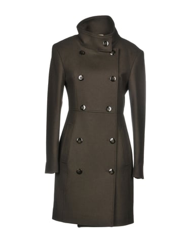 Coat & Jackets Annie P. Dark Brown Women's Virgin Wool