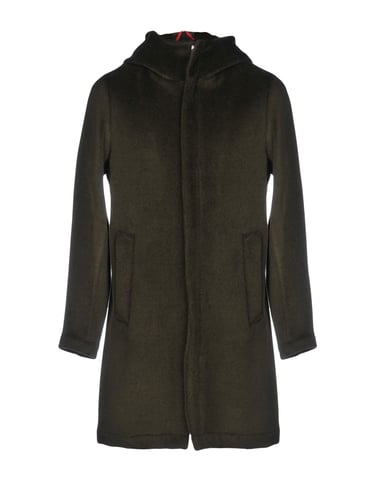 COATS & JACKETS Man Kired Dark green Cotton