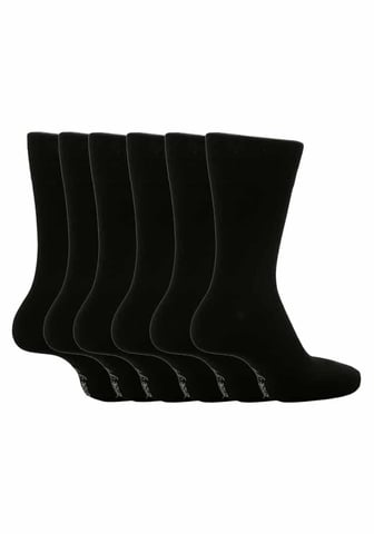 6 paar sokken zonder elastiek herensokken met zachte grip 39-45 Uk - MGG100