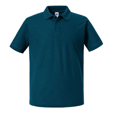Russell Mens Authentic Eco Polo Shirt (Petrol)