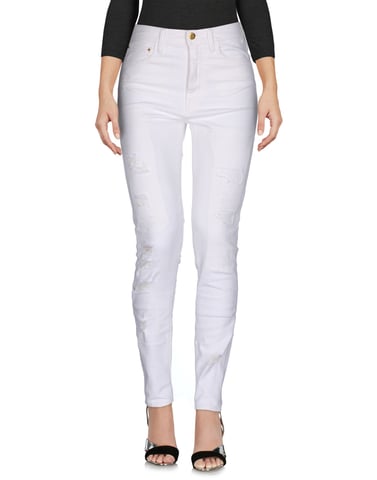 Cycle White Cotton Skinny Jeans
