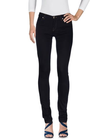 Versace Collection Blue Cotton Skinny Jeans