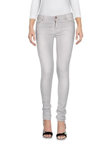 Twinset Grey Cotton Skinny Jeans