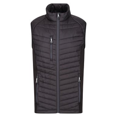 Regatta Herr Navigate Quiltad Hybrid Gilet (Marinblått/grått)