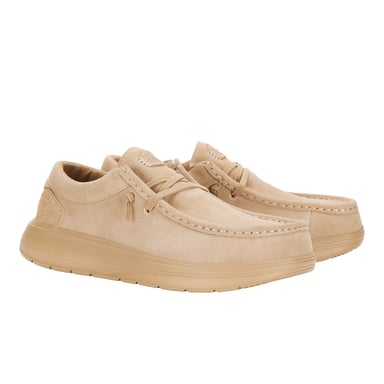 HEYDUDE Wally X Suede Heren Tan Bootschoenen