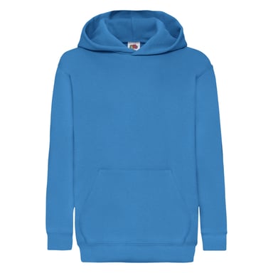 Fruit of the Loom Childrens/Kids Classic Hooded Sweatshirt (Azure)