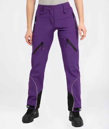 Rock Creek Softshellhose Violett