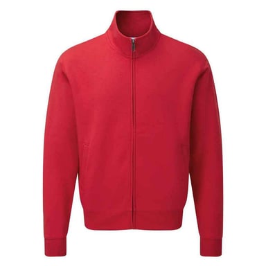 Russell Mens Authentic Sweat Jacket (Classic Red)