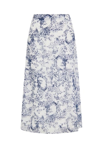 Dreimaster Skirt women marine white