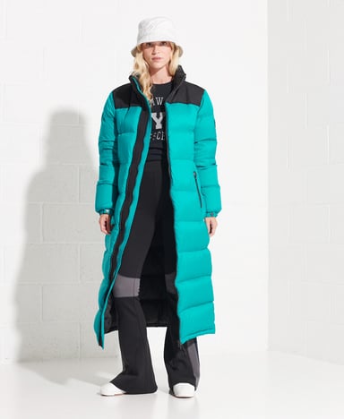 Superdry Code Longline Down Puffer Coat