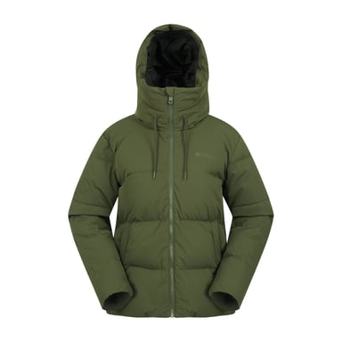 Mountain Warehouse Womens/Ladies Cosy Extreme Short Down Jacket (Green)