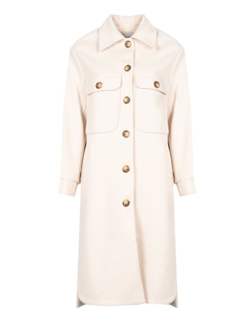 Silvian Heach Coat Woman's White