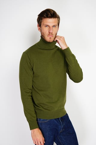 GB - William de Faye - turtleneck - Khaki