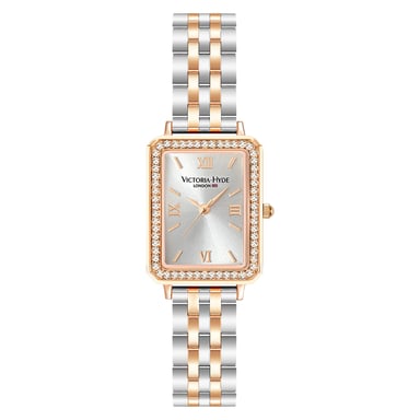 VICTORIA HYDE Westminster watch in silver rose gold