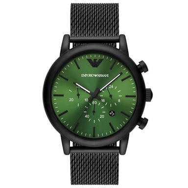 Emporio Armani Mens Watch Quartz Black