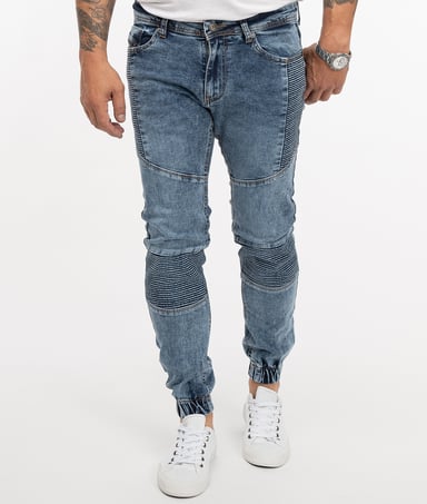 Rock Creek Jeans Tapered Fit Blau