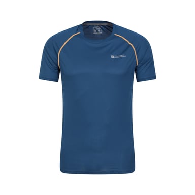 Mountain Warehouse Mens Aero II Short-Sleeved T-Shirt (Navy)