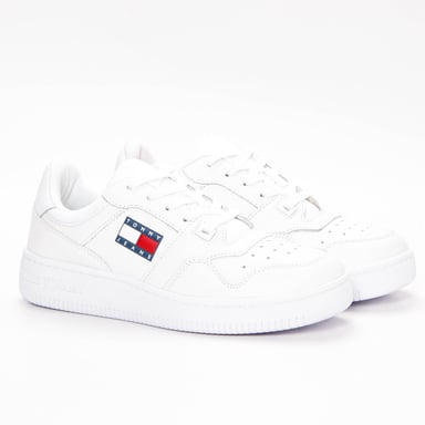 Tommy Jeans Sneakers Retro Basket White