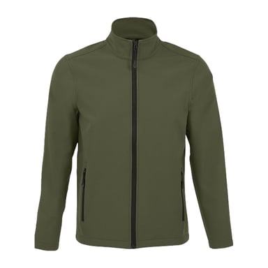 SOLS Mens Race Soft Shell Jacket (Army)