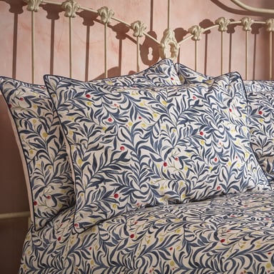 EW by Edinburgh Weavers Malory Botanical Luxury Cotton Pillowcase Pair