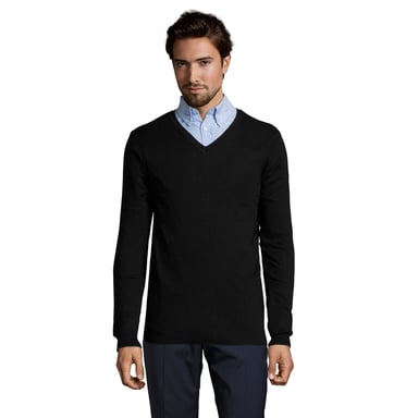 SOLS Mens Glory Sweater Top (Black)