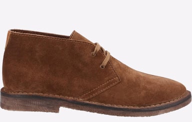 Hush Puppies Samuel Suède Heren Tan Laarzen