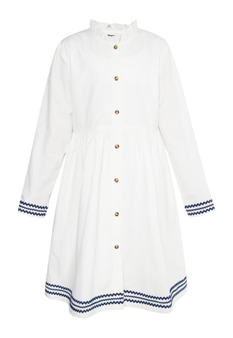 Dreimaster Dress white