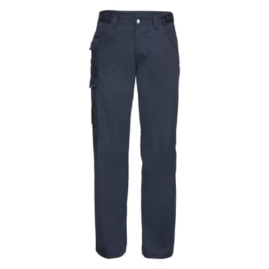 Russell Mens Polycotton Twill Trouser / Pants (Regular) (French Navy)