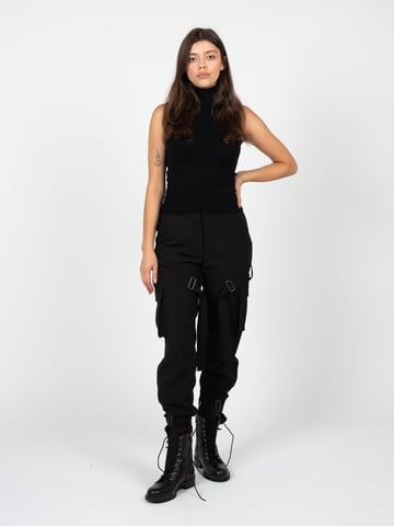 La Haine Inside Us Trousers Cargo Woman's Black