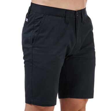 Weekendovertreder Dillenger herenchinoshort van keperkatoen in marineblauw