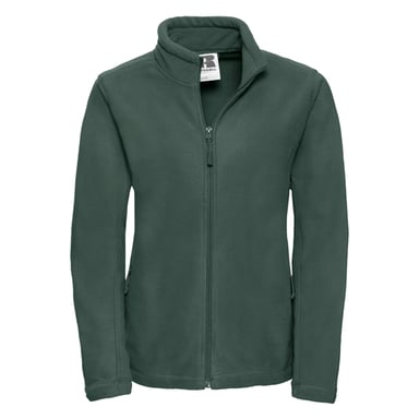 Russell Womens/Ladies Full Zip Outdoor Fleece Jacket (Bottle Green)