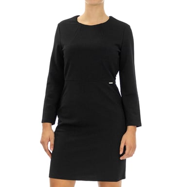 Armani Exchange Women Dress Sleeve 7/8 Black