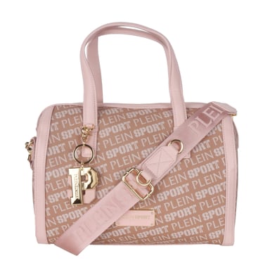 Plein Sport Women's Pink Polyamide Crossbody Bag