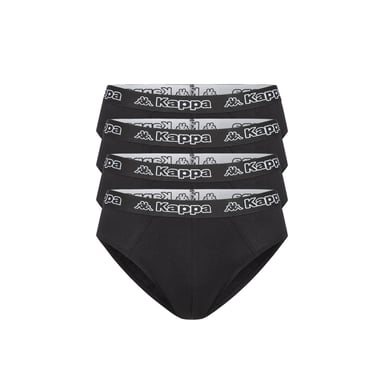 Kappa 4-Pack Slip in Black