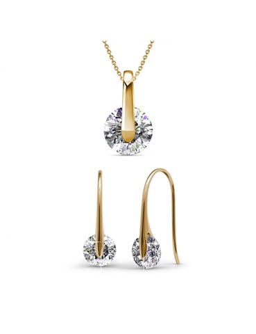 Set Classy : Gold and Crystal