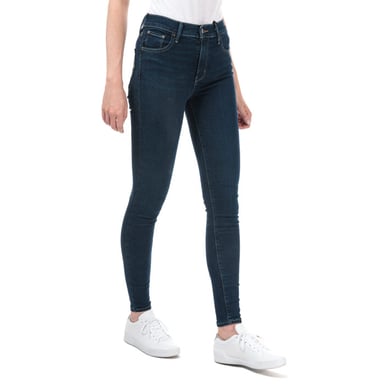 Women's Levis 720 High Rise Super Skinny Jeans in Dark Blue