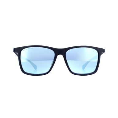 Hugo Boss Sunglasses BOSS 1078/S FLL 3J Matte Blue Blue Mirror