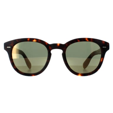 Oliver Peoples OV5413SU 1454O8 semi mat sable tortoise g-15 goldtone zonnebril