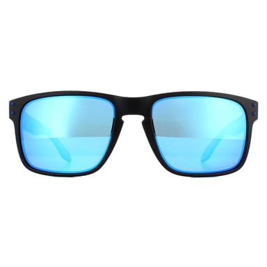 Oakley Sunglasses Holbrook OO9102-H0 Matte Black Prizmatic Prizm Sapphire Polarized
